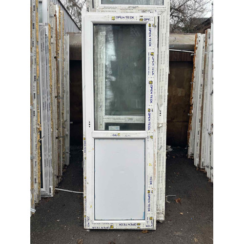 ДВЕРІ МЕТАЛОПЛАСТИКОВІ Open TECK 740х2120мм 1к ПРАВІ (Б/У З НОВОБУДОВИ) ДВЕРІ МЕТАЛОПЛАСТИКОВІ Open TECK 740х2120мм 1к ПРАВІ (Б/У З НОВОБУДОВИ)