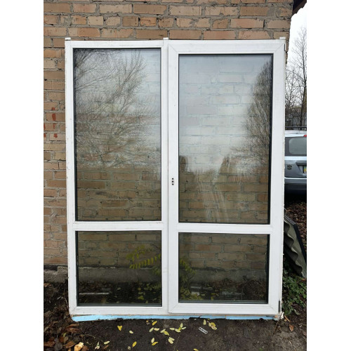 ДВЕРІ МЕТАЛОПЛАСТИКОВІ 1680х2120мм (850мм) OPEN TECK НА ДВІ СТУЛКИ 2-к. ПРАВІ (Б/У З НОВОБУДОВИ) ДВЕРІ МЕТАЛОПЛАСТИКОВІ 1680х2120мм (850мм) OPEN TECK НА ДВІ СТУЛКИ 2-к. ПРАВІ (Б/У З НОВОБУДОВИ)