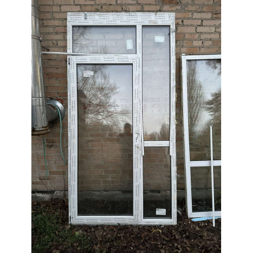 ДВЕРІ МЕТАЛОПЛАСТИКОВІ 1360х2550мм (ПЕРЕГОРОДКА) REHAU НА ДВІ СТУЛКИ 1-к. ЛІВІ (Б/У З НОВОБУДОВИ) ДВЕРІ МЕТАЛОПЛАСТИКОВІ 1360х2550мм (ПЕРЕГОРОДКА) REHAU НА ДВІ СТУЛКИ 1-к. ЛІВІ (Б/У З НОВОБУДОВИ)