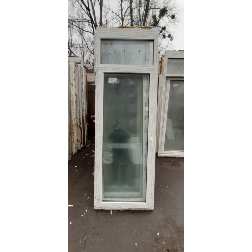 ДВЕРІ МЕТАЛОПЛАСТИКОВІ REHAU 895х2650мм 1к ЛІВІ З ВЕРХНЬОЮ ФРАМУГОЮ (Б/У З НОВОБУДОВИ) 2шт ДВЕРІ МЕТАЛОПЛАСТИКОВІ REHAU 895х2650мм 1к ЛІВІ З ВЕРХНЬОЮ ФРАМУГОЮ (Б/У З НОВОБУДОВИ) 2шт