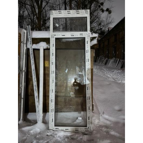 ДВЕРІ МЕТАЛОПЛАСТИКОВІ REHAU 910х2550мм 2к ПРАВІ З ВЕРХНЬОЮ ФРАМУГОЮ (Б/У З НОВОБУДОВИ) 2шт ДВЕРІ МЕТАЛОПЛАСТИКОВІ REHAU 910х2550мм 2к ПРАВІ З ВЕРХНЬОЮ ФРАМУГОЮ (Б/У З НОВОБУДОВИ) 2шт