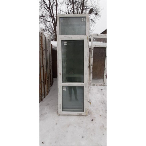 ДВЕРІ МЕТАЛОПЛАСТИКОВІ REHAU 820х2690мм (2140) 1к ПРАВІ З ВЕРХНЬОЮ ФРАМУГОЮ (Б/У З НОВОБУДОВИ) ДВЕРІ МЕТАЛОПЛАСТИКОВІ REHAU 820х2690мм (2140) 1к ПРАВІ З ВЕРХНЬОЮ ФРАМУГОЮ (Б/У З НОВОБУДОВИ)