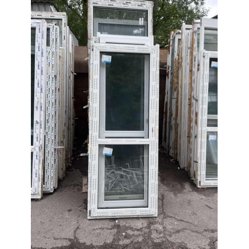 ДВЕРІ МЕТАЛОПЛАСТИКОВІ REHAU 850х2150мм 1к ЛІВІ (Б/У З НОВОБУДОВИ) 2шт ДВЕРІ МЕТАЛОПЛАСТИКОВІ REHAU 850х2150мм 1к ЛІВІ (Б/У З НОВОБУДОВИ) 2шт