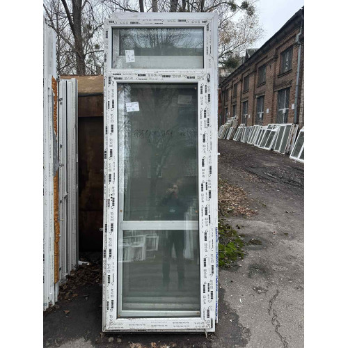 ДВЕРІ МЕТАЛОПЛАСТИКОВІ REHAU 895х2550мм 1к ПРАВІ З ВЕРХНЬОЮ ФРАМУГОЮ (Б/У З НОВОБУДОВИ) ДВЕРІ МЕТАЛОПЛАСТИКОВІ REHAU 895х2550мм 1к ПРАВІ З ВЕРХНЬОЮ ФРАМУГОЮ (Б/У З НОВОБУДОВИ)