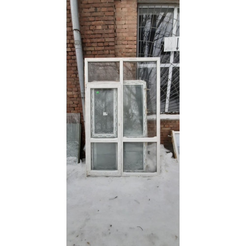 ДВЕРІ МЕТАЛОПЛАСТИКОВІ 1640х2590мм REHAU НА ДВІ СТУЛКИ (ОДНЕ СКЛО) 2-к. ЛІВА (Б/У) ДВЕРІ МЕТАЛОПЛАСТИКОВІ 1640х2590мм REHAU НА ДВІ СТУЛКИ (ОДНЕ СКЛО) 2-к. ЛІВА (Б/У)