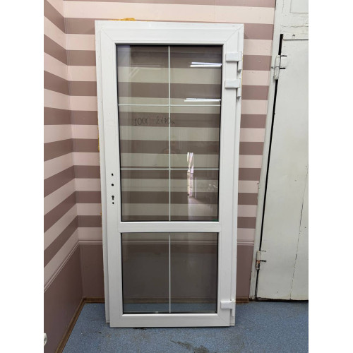 ДВЕРІ КОМЕРЦІЙНІ 1000х2170мм Rehau 1-к. НА ТРИ ПЕТЛІ ПРАВІ (Б/У) ДВЕРІ КОМЕРЦІЙНІ 1000х2170мм Rehau 1-к. НА ТРИ ПЕТЛІ ПРАВІ (Б/У)