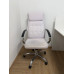 КРІСЛО ОФІСНЕ СВІТЛО РОЖЕВЕ НА ХРОМОВАНОМУ КАРКАСІ  (Б/У) 