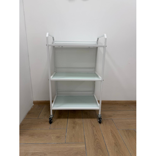 ПОЛИЦЯ КОСМЕТОЛОГА НА КОЛЕСАХ 500Х350Х820мм 2шт ПОЛИЦЯ КОСМЕТОЛОГА НА КОЛЕСАХ 500Х350Х820мм 2шт