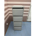 Шкаф картотечный металический на 4 выдвижных ящика с замком - 440х600х1330мм
