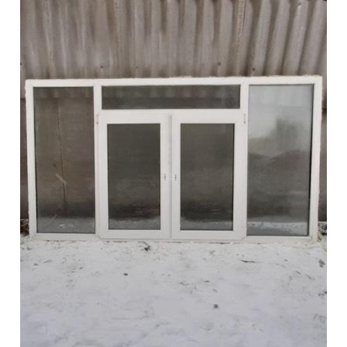 ВІКНО МЕТАЛОПЛАСТИКОВЕ 2640х1500мм REHAU НА ЧОТИРИ СТУЛКИ (ДВІ СТУЛКИ ВІДЧИНЯЮТЬСЯ) З ФРАМУГОЮ 1-к. (Б/У) ВІКНО МЕТАЛОПЛАСТИКОВЕ 2640х1500мм REHAU НА ЧОТИРИ СТУЛКИ (ДВІ СТУЛКИ ВІДЧИНЯЮТЬСЯ) З ФРАМУГОЮ 1-к. (Б/У)