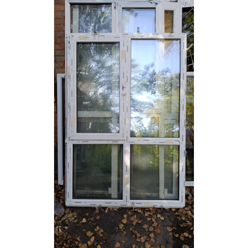 ВІКНО МЕТАЛОПЛАСТИКОВЕ ALUPLAST 1400х2030мм (1285) НА ДВІ СТУЛКИ (ЛІВА ВІДКРИВНА) З НИЖНЬОЮ ФРАМУГОЮ 2-к. (Б/У) ВІКНО МЕТАЛОПЛАСТИКОВЕ ALUPLAST 1400х2030мм (1285) НА ДВІ СТУЛКИ (ЛІВА ВІДКРИВНА) З НИЖНЬОЮ ФРАМУГОЮ 2-к. (Б/У)