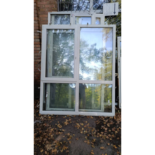 ВІКНО МЕТАЛОПЛАСТИКОВЕ ALUPLAST 1760х2130мм (1390) НА ДВІ СТУЛКИ (ЛІВА ВІДКРИВНА) З НИЖНЬОЮ ФРАМУГОЮ 2-к. (Б/У) ВІКНО МЕТАЛОПЛАСТИКОВЕ ALUPLAST 1760х2130мм (1390) НА ДВІ СТУЛКИ (ЛІВА ВІДКРИВНА) З НИЖНЬОЮ ФРАМУГОЮ 2-к. (Б/У)