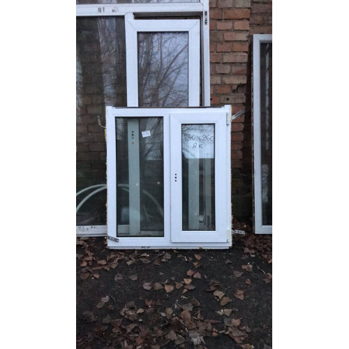 ВІКНО МЕТАЛОПЛАСТИКОВЕ 870х960мм. REHAU НА ДВІ СТУЛКИ, (ОДНА СТУЛКА ВІДЧИНЯЄТЬСЯ) 2-к. ПРАВА (Б/У) 2шт ВІКНО МЕТАЛОПЛАСТИКОВЕ 870х960мм. REHAU НА ДВІ СТУЛКИ, (ОДНА СТУЛКА ВІДЧИНЯЄТЬСЯ) 2-к. ПРАВА (Б/У) 2шт