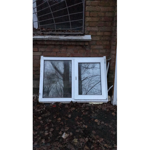 ВІКНО МЕТАЛОПЛАСТИКОВЕ 1230х820мм. REHAU НА ДВІ СТУЛКИ, (ОДНА СТУЛКА ВІДЧИНЯЄТЬСЯ) 2-к. ПРАВА (Б/У) 2шт ВІКНО МЕТАЛОПЛАСТИКОВЕ 1230х820мм. REHAU НА ДВІ СТУЛКИ, (ОДНА СТУЛКА ВІДЧИНЯЄТЬСЯ) 2-к. ПРАВА (Б/У) 2шт