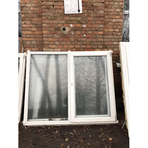 ВІКНО МЕТАЛОПЛАСТИКОВЕ 1920×1580 мм REHAU НА ДВІ СТУЛКИ (ПРАВА ВІДКРИВНА) 1-к. (Б/У) ВІКНО МЕТАЛОПЛАСТИКОВЕ 1920×1580 мм REHAU НА ДВІ СТУЛКИ (ПРАВА ВІДКРИВНА) 1-к. (Б/У)