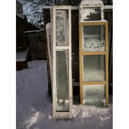 ВІКНО МЕТАЛОПЛАСТИКОВЕ 440х2550мм REHAU НА ДВІ СТУЛКИ (СТУЛКИ ГЛУХІ) 1-к. (Б/У З НОВОБУДОВИ) ВІКНО МЕТАЛОПЛАСТИКОВЕ 440х2550мм REHAU НА ДВІ СТУЛКИ (СТУЛКИ ГЛУХІ) 1-к. (Б/У З НОВОБУДОВИ)