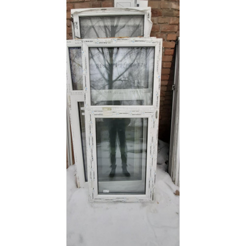 ВІКНО МЕТАЛОПЛАСТИКОВЕ 820х1810 (1160) мм VIKNALAND НА ДВІ СТУЛКИ З ВЕРХНЬОЮ ФРАМУГОЮ (ВІДКРИВНА ПРАВА) 2-к. (Б/У З НОВОБУДОВИ) ВІКНО МЕТАЛОПЛАСТИКОВЕ 820х1810 (1160) мм VIKNALAND НА ДВІ СТУЛКИ З ВЕРХНЬОЮ ФРАМУГОЮ (ВІДКРИВНА ПРАВА) 2-к. (Б/У З НОВОБУДОВИ)