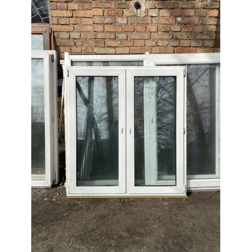 ВІКНО МЕТАЛОПЛАСТИКОВЕ 1340x1450мм REHAU НА ДВІ СТУЛКИ, (ДВІ СТУЛКИ ВІДЧИНЯЮТЬСЯ) 2-к. (Б/У) ВІКНО МЕТАЛОПЛАСТИКОВЕ 1340x1450мм REHAU НА ДВІ СТУЛКИ, (ДВІ СТУЛКИ ВІДЧИНЯЮТЬСЯ) 2-к. (Б/У)