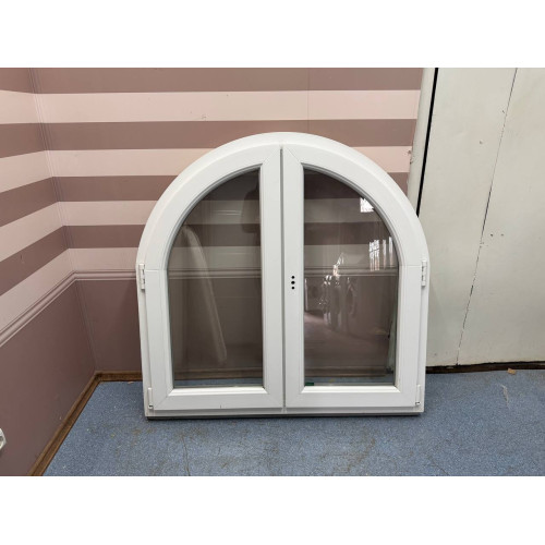 ВІКНО МЕТАЛОПЛАСТИКОВЕ 718x1150 мм АРОЧНЕ REHAU НА ДВІ СТУЛКИ (ДВІ СТУЛКИ ВІДЧИНЯЮТЬСЯ) 1-к. (Б/У) ВІКНО МЕТАЛОПЛАСТИКОВЕ 718x1150 мм АРОЧНЕ REHAU НА ДВІ СТУЛКИ (ДВІ СТУЛКИ ВІДЧИНЯЮТЬСЯ) 1-к. (Б/У)