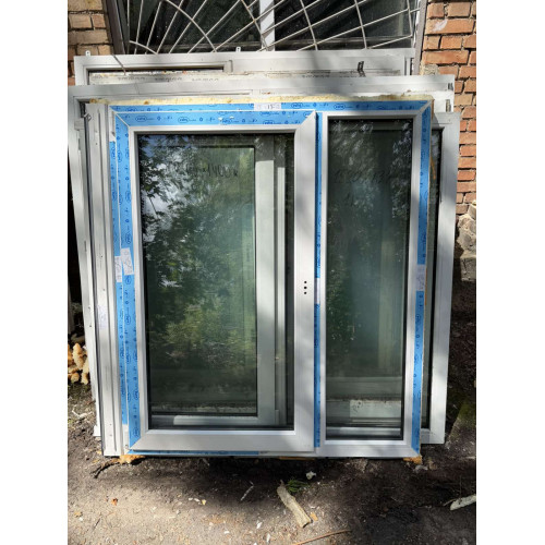 ВІКНО МЕТАЛОПЛАСТИКОВЕ 1240×1400 мм VEKA НА ДВІ СТУЛКИ (ПРАВА ВІДКРИВНА) 1-к. (Б/У) ВІКНО МЕТАЛОПЛАСТИКОВЕ 1240×1400 мм VEKA НА ДВІ СТУЛКИ (ПРАВА ВІДКРИВНА) 1-к. (Б/У)