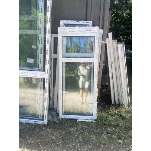 ВІКНО МЕТАЛОПЛАСТИКОВЕ 740×1760 мм (1210) REHAU НА ДВІ СТУЛКУ (СТУЛКА ВІДЧИНЯЄТЬСЯ) З ВЕРХНЬОЮ ФРАМУГОЮ, 2-к. (Б/У НОВОБУДОВА) ВІКНО МЕТАЛОПЛАСТИКОВЕ 740×1760 мм (1210) REHAU НА ДВІ СТУЛКУ (СТУЛКА ВІДЧИНЯЄТЬСЯ) З ВЕРХНЬОЮ ФРАМУГОЮ, 2-к. (Б/У НОВОБУДОВА)