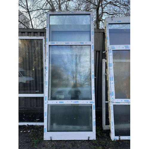 ВІКНО МЕТАЛОПЛАСТИКОВЕ 1130х2860мм VEKA НА ТРИ СТУЛКИ, (СТУЛКИ ГЛУХІ ) 2-к. (Б/У З НОВОБУДОВИ) ВІКНО МЕТАЛОПЛАСТИКОВЕ 1130х2860мм VEKA НА ТРИ СТУЛКИ, (СТУЛКИ ГЛУХІ ) 2-к. (Б/У З НОВОБУДОВИ)