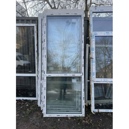 ВІКНО МЕТАЛОПЛАСТИКОВЕ 1000х2550мм REHAU НА ДВІ СТУЛКИ (СТУЛКИ ГЛУХІ) 1-к. (Б/У З НОВОБУДОВИ) 4шт ВІКНО МЕТАЛОПЛАСТИКОВЕ 1000х2550мм REHAU НА ДВІ СТУЛКИ (СТУЛКИ ГЛУХІ) 1-к. (Б/У З НОВОБУДОВИ) 4шт