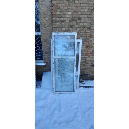 ВІКНО МЕТАЛОПЛАСТИКОВЕ 875х2300 мм REHAU НА ДВІ СТУЛКУ (ГЛУХЕ) 2-к. (Б/У З НОВОБУДОВИ) ВІКНО МЕТАЛОПЛАСТИКОВЕ 875х2300 мм REHAU НА ДВІ СТУЛКУ (ГЛУХЕ) 2-к. (Б/У З НОВОБУДОВИ)