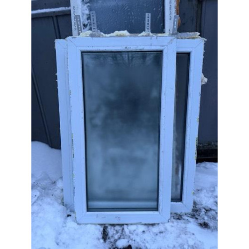 ВІКНО МЕТАЛОПЛАСТИКОВЕ 540х1000 мм REHAU НА ОДНУ СТУЛКУ (ГЛУХЕ) 1-к. (Б/У З НОВОБУДОВИ) ВІКНО МЕТАЛОПЛАСТИКОВЕ 540х1000 мм REHAU НА ОДНУ СТУЛКУ (ГЛУХЕ) 1-к. (Б/У З НОВОБУДОВИ)