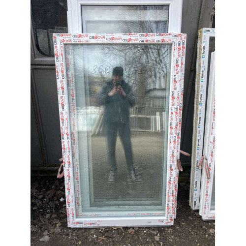 ВІКНО МЕТАЛОПЛАСТИКОВЕ 860x1470мм OSNOVA НА ОДНУ СТУЛКУ (ГЛУХЕ) 1-к. (Б/У З НОВОБУДОВИ) 2шт ВІКНО МЕТАЛОПЛАСТИКОВЕ 860x1470мм OSNOVA НА ОДНУ СТУЛКУ (ГЛУХЕ) 1-к. (Б/У З НОВОБУДОВИ) 2шт