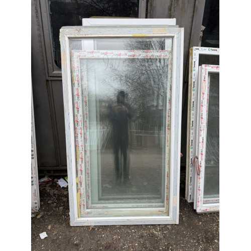 ВІКНО МЕТАЛОПЛАСТИКОВЕ 960x1660 мм REHAU НА ОДНУ СТУЛКУ (ГЛУХЕ) 1-к. (Б/У З НОВОБУДОВИ) ВІКНО МЕТАЛОПЛАСТИКОВЕ 960x1660 мм REHAU НА ОДНУ СТУЛКУ (ГЛУХЕ) 1-к. (Б/У З НОВОБУДОВИ)