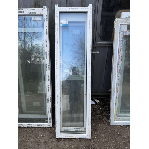 ВІКНО МЕТАЛОПЛАСТИКОВЕ 520х1870 мм REHAU НА ОДНУ СТУЛКУ (ГЛУХЕ) 1-к. (Б/У З НОВОБУДОВИ) ВІКНО МЕТАЛОПЛАСТИКОВЕ 520х1870 мм REHAU НА ОДНУ СТУЛКУ (ГЛУХЕ) 1-к. (Б/У З НОВОБУДОВИ)