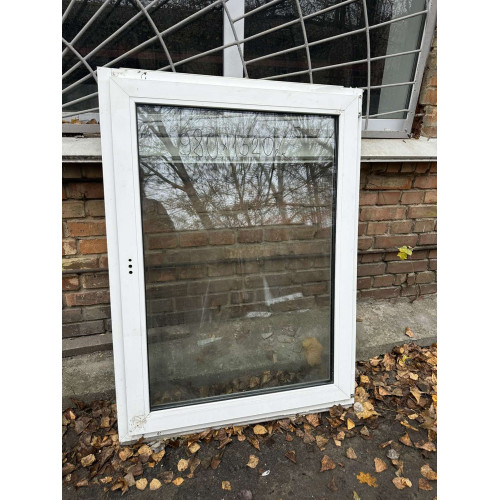 ВІКНО МЕТАЛОПЛАСТИКОВЕ 980×1320мм REHAU НА ОДНУ СТУЛКУ (СТУЛКА ВІДЧИНЯЄТЬСЯ) 2-к. ПРАВА (Б/У) ВІКНО МЕТАЛОПЛАСТИКОВЕ 980×1320мм REHAU НА ОДНУ СТУЛКУ (СТУЛКА ВІДЧИНЯЄТЬСЯ) 2-к. ПРАВА (Б/У)