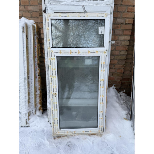 ВІКНО МЕТАЛОПЛАСТИКОВЕ 800х1680 мм (1280) Decco НА ОДНУ СТУЛКУ (СТУЛКА ВІДКРИВНА) З ВЕРХНЬОЮ ФРАМУГОЮ, 2-к. ПРАВА (Б/У З НОВОБУДОВИ) ВІКНО МЕТАЛОПЛАСТИКОВЕ 800х1680 мм (1280) Decco НА ОДНУ СТУЛКУ (СТУЛКА ВІДКРИВНА) З ВЕРХНЬОЮ ФРАМУГОЮ, 2-к. ПРАВА (Б/У З НОВОБУДОВИ)