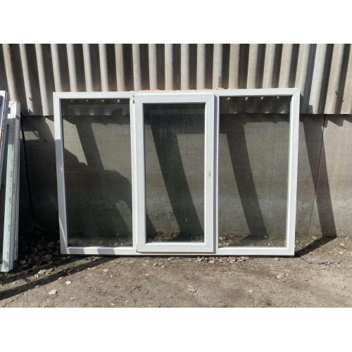 ВІКНО МЕТАЛОПЛАСТИКОВЕ 2270x1560мм REHAU НА ТРИ СТУЛКИ, (ОДНА СТУЛКА ВІДЧИНЯЄТЬСЯ) 1-к. (Б/У) ВІКНО МЕТАЛОПЛАСТИКОВЕ 2270x1560мм REHAU НА ТРИ СТУЛКИ, (ОДНА СТУЛКА ВІДЧИНЯЄТЬСЯ) 1-к. (Б/У)